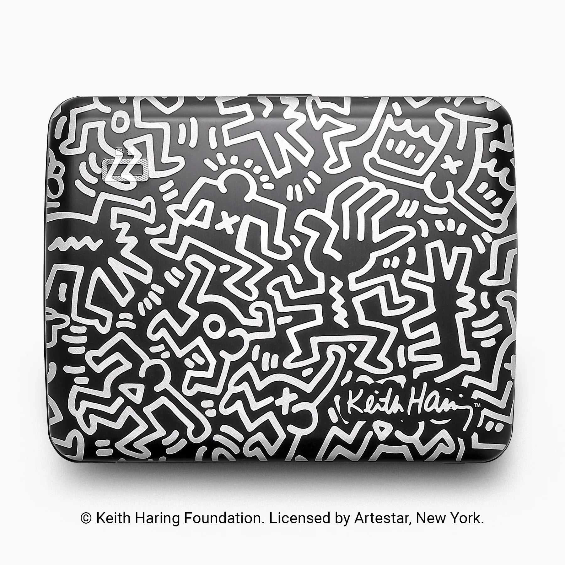 Smart Case - Porte-cartes Ögon Keith Haring White Large